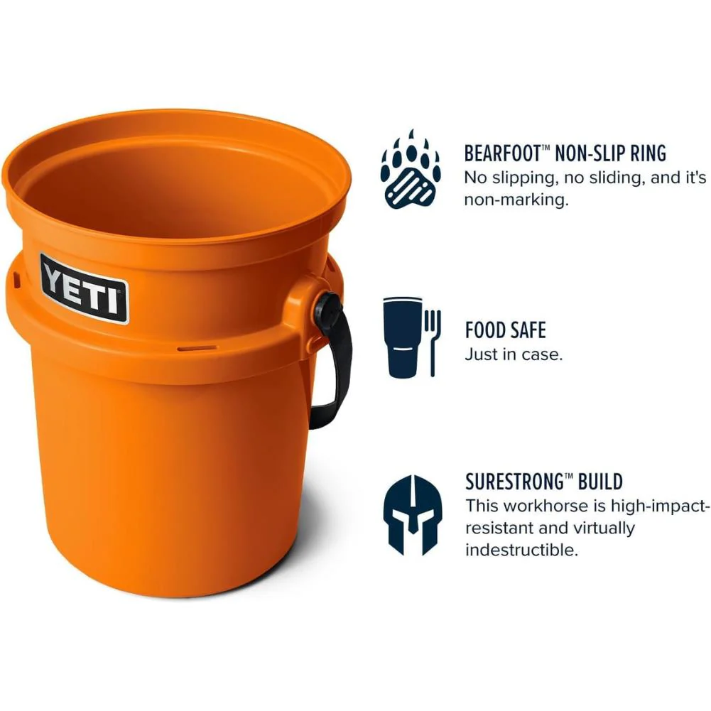Yeti Loadout 5 Gallon Bucket (King Crab) - Image 6