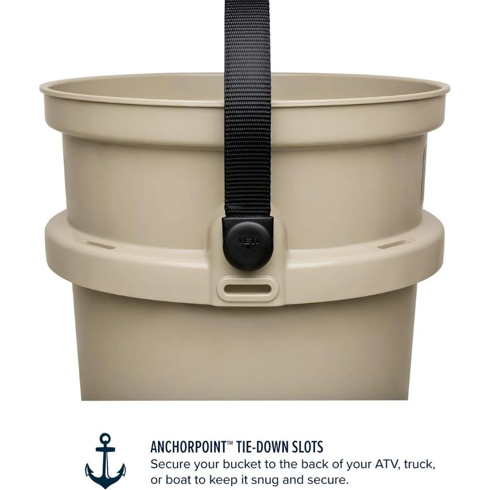 YETI Loadout 5 Gallon Bucket (Tan) - Image 8