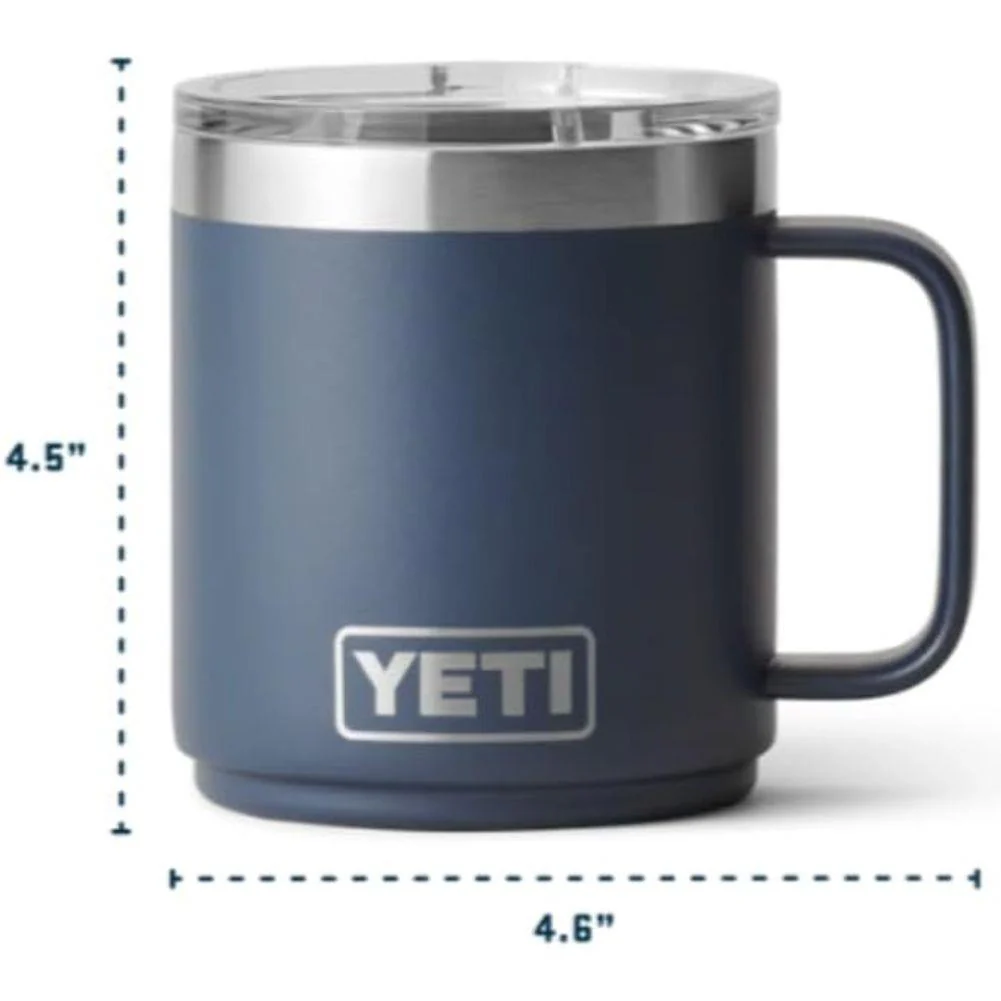 Yeti Rambler 10 oz (295 ml) Stackable Ceramic Lining Mug (Black) - Image 6