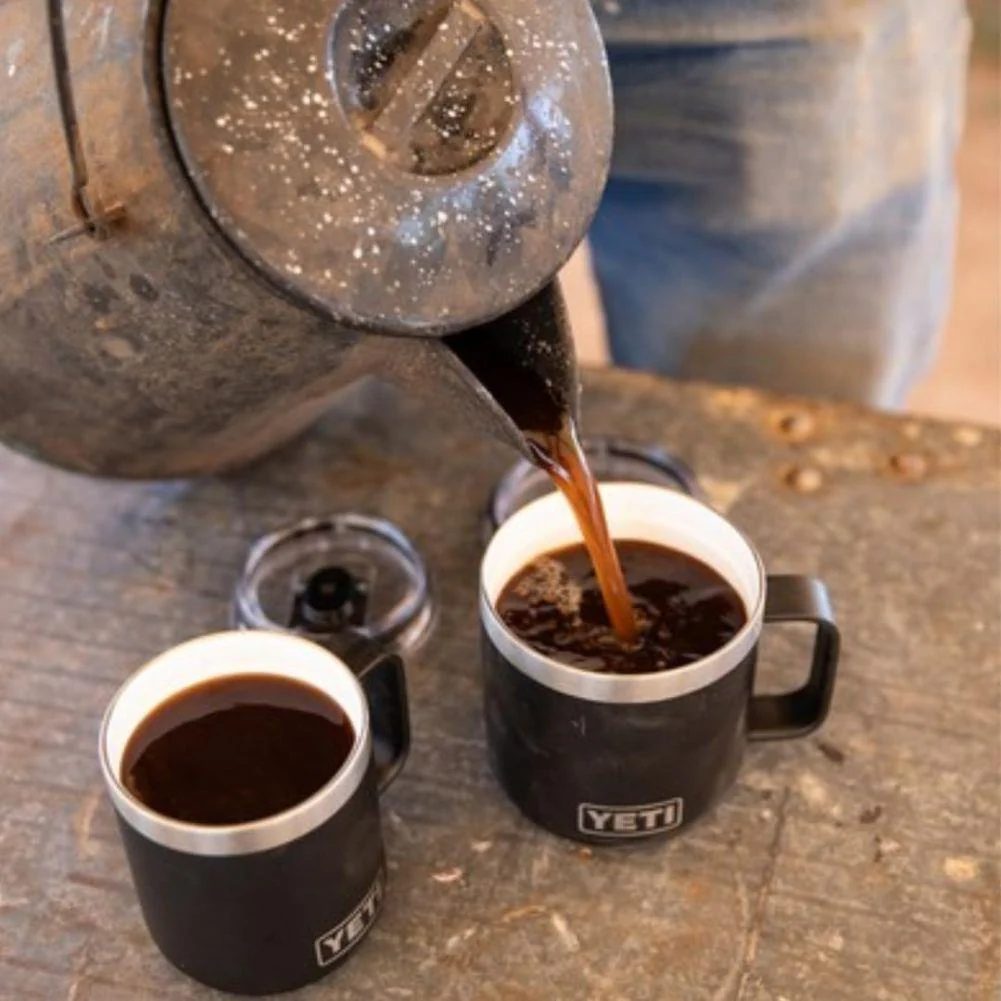 Yeti Rambler 10 oz (295 ml) Stackable Ceramic Lining Mug (Black) - Image 8