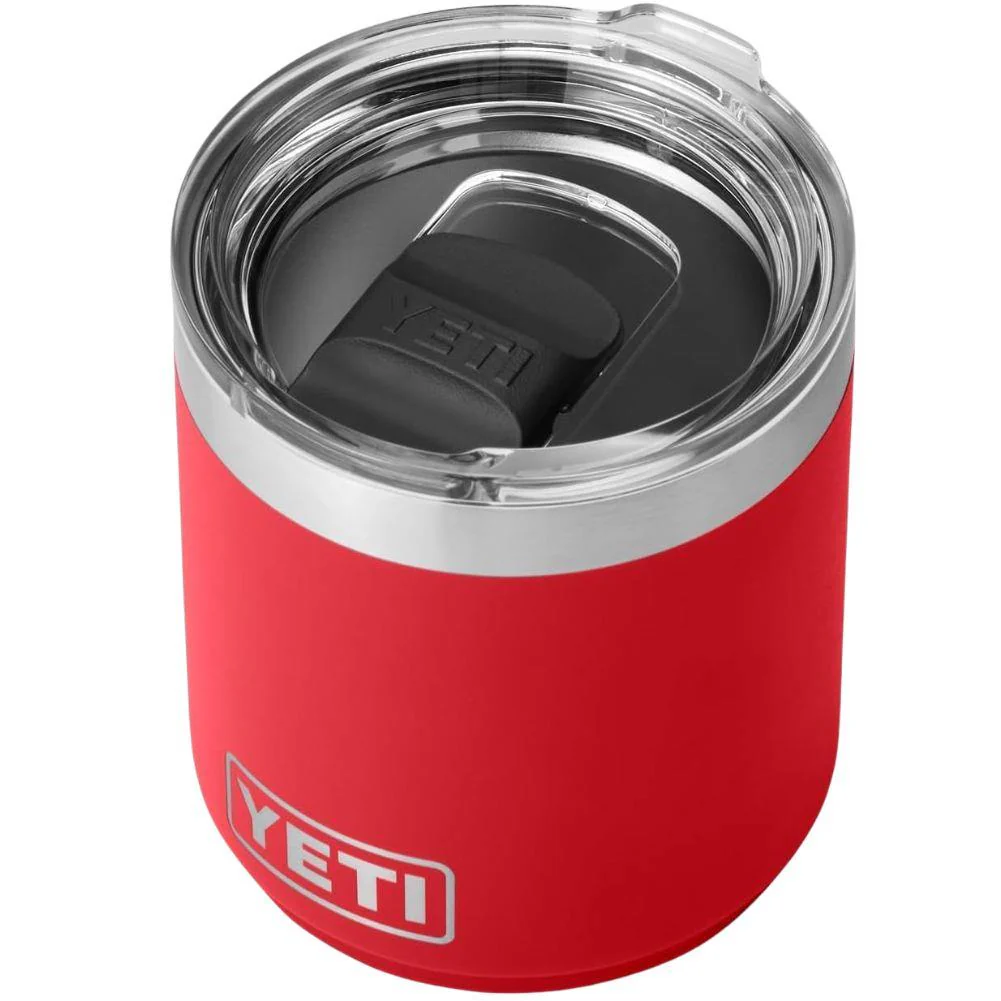 Yeti Rambler 10 oz (296 ml) Stackable Lowball (Rescue Red) - Image 2