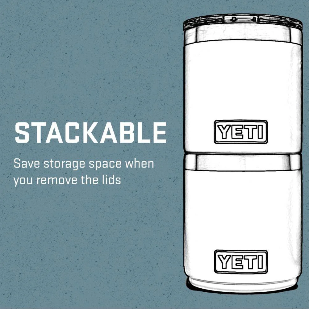 Yeti Rambler 10 oz (296 ml) Stackable Lowball (Seafoam) - Image 7
