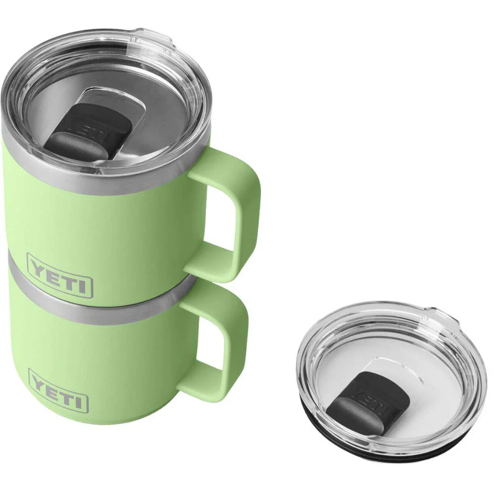 Yeti Rambler 10 oz (296 ml) Stackable Mug (Key Lime) - Image 4