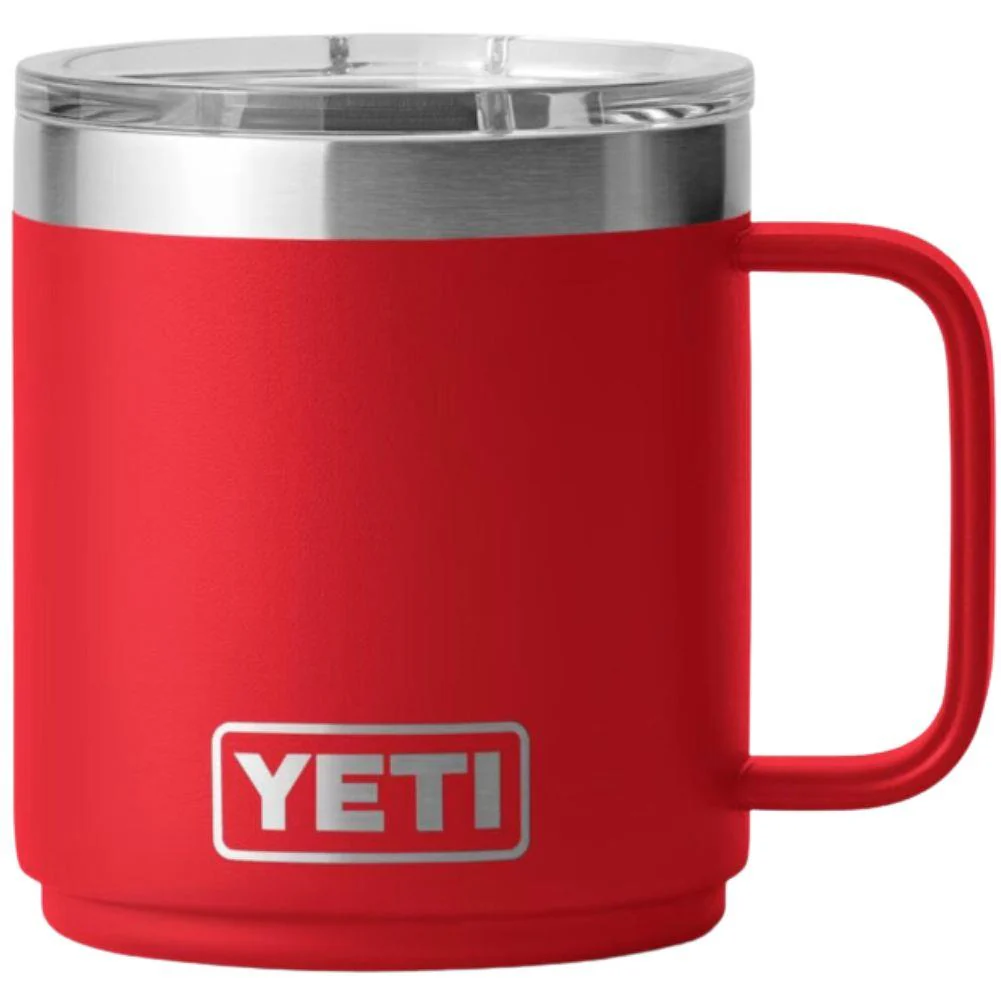 Yeti Rambler 10 oz (296 ml) Stackable Mug (Rescue Red)