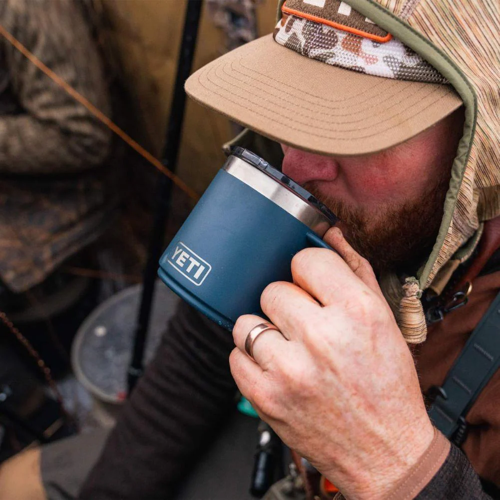 Yeti Rambler 10 oz (296 ml) Stackable Mug (Rescue Red) - Image 9