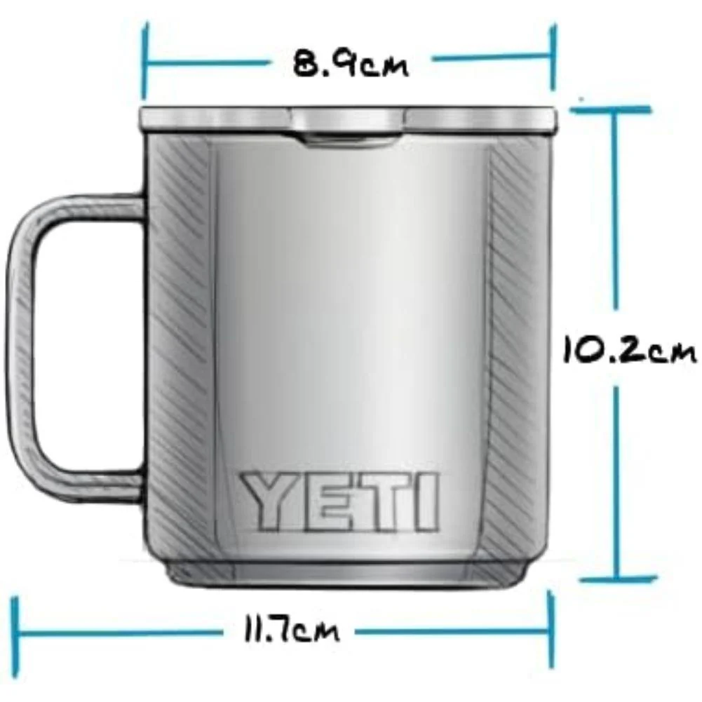 Yeti Rambler 10 oz (296 ml) Stackable Mug (Ultramarine Violet) - Image 6