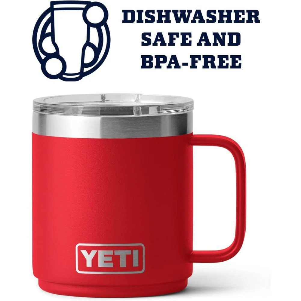 Yeti Rambler 10 oz (296 ml) Stackable Mug (Ultramarine Violet) - Image 8