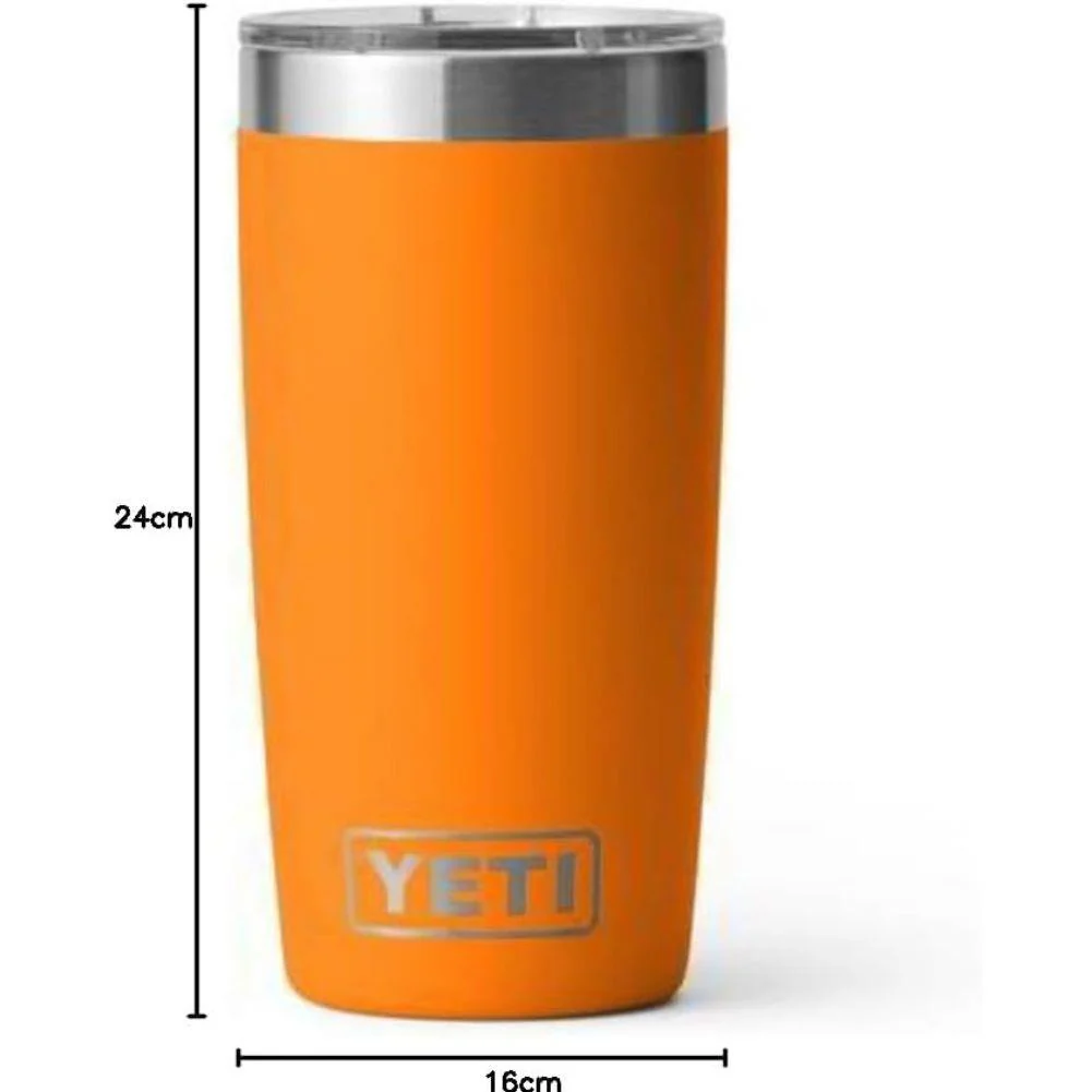 Yeti Rambler 10 OZ (296 ml) Tumbler (Firefly Yellow) - Image 8