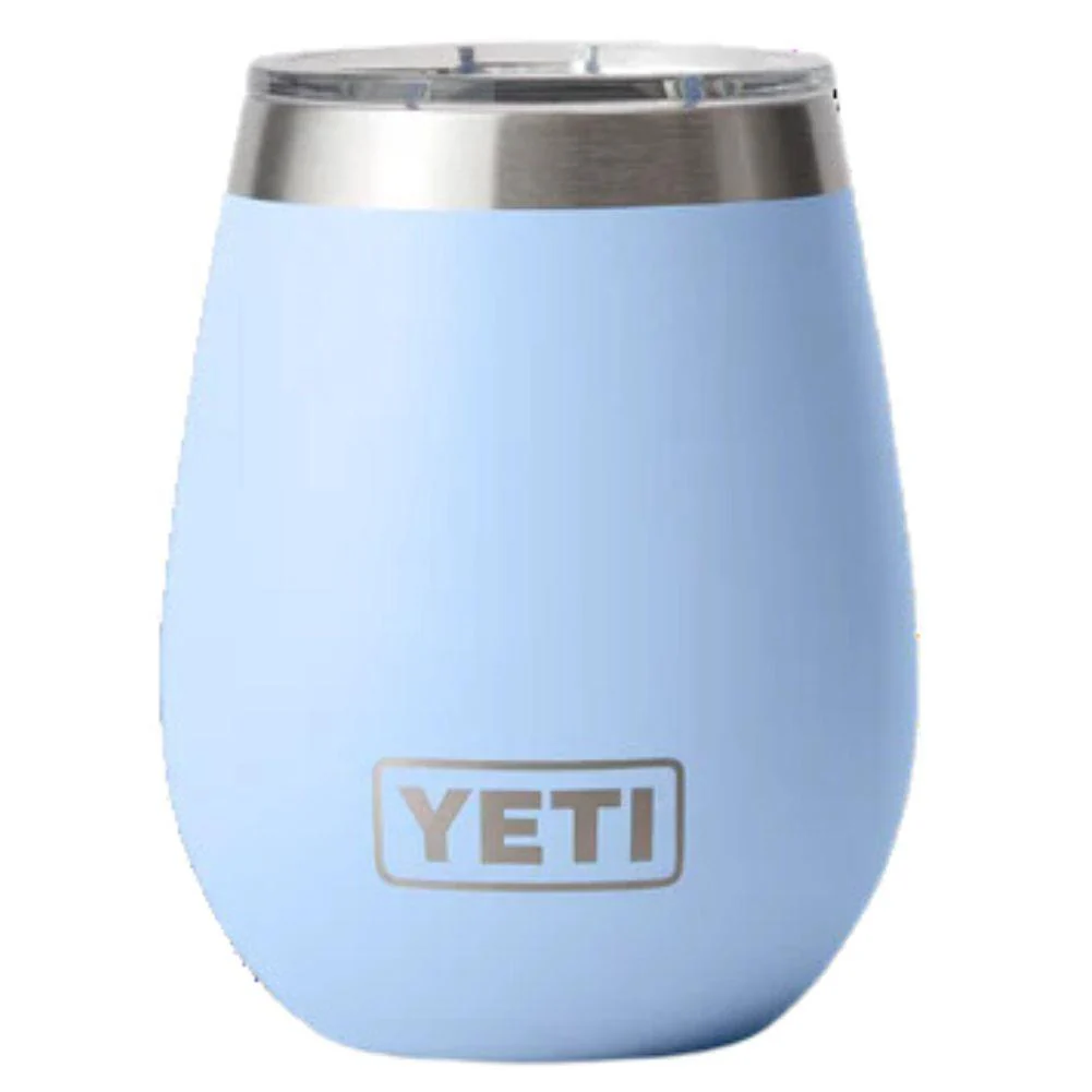 Yeti Rambler 10 oz (296 ml) Wine Tumbler (Big Sky Blue)