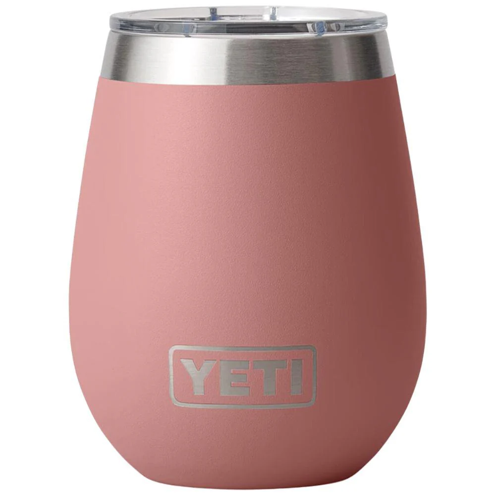 Yeti Rambler 10 oz (296 ml) Wine Tumbler (Sandstone Pink)