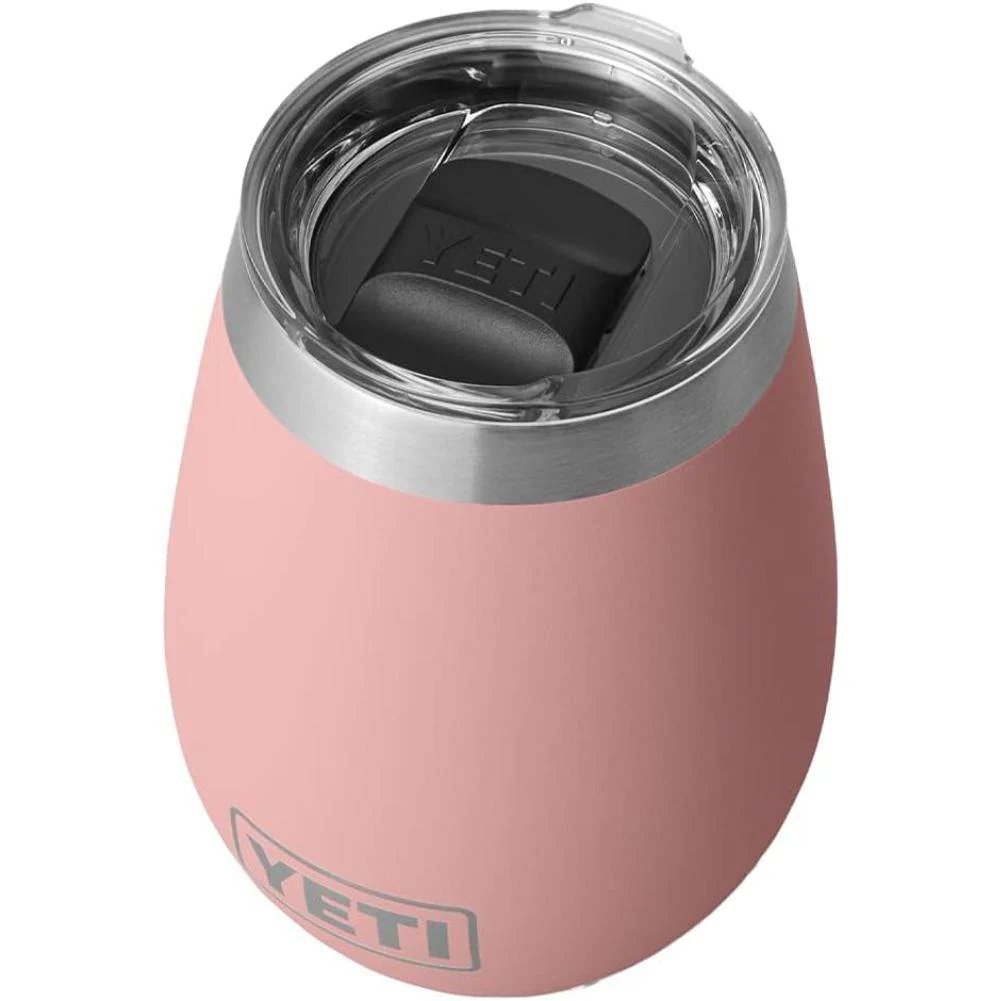 Yeti Rambler 10 oz (296 ml) Wine Tumbler (Sandstone Pink) - Image 2
