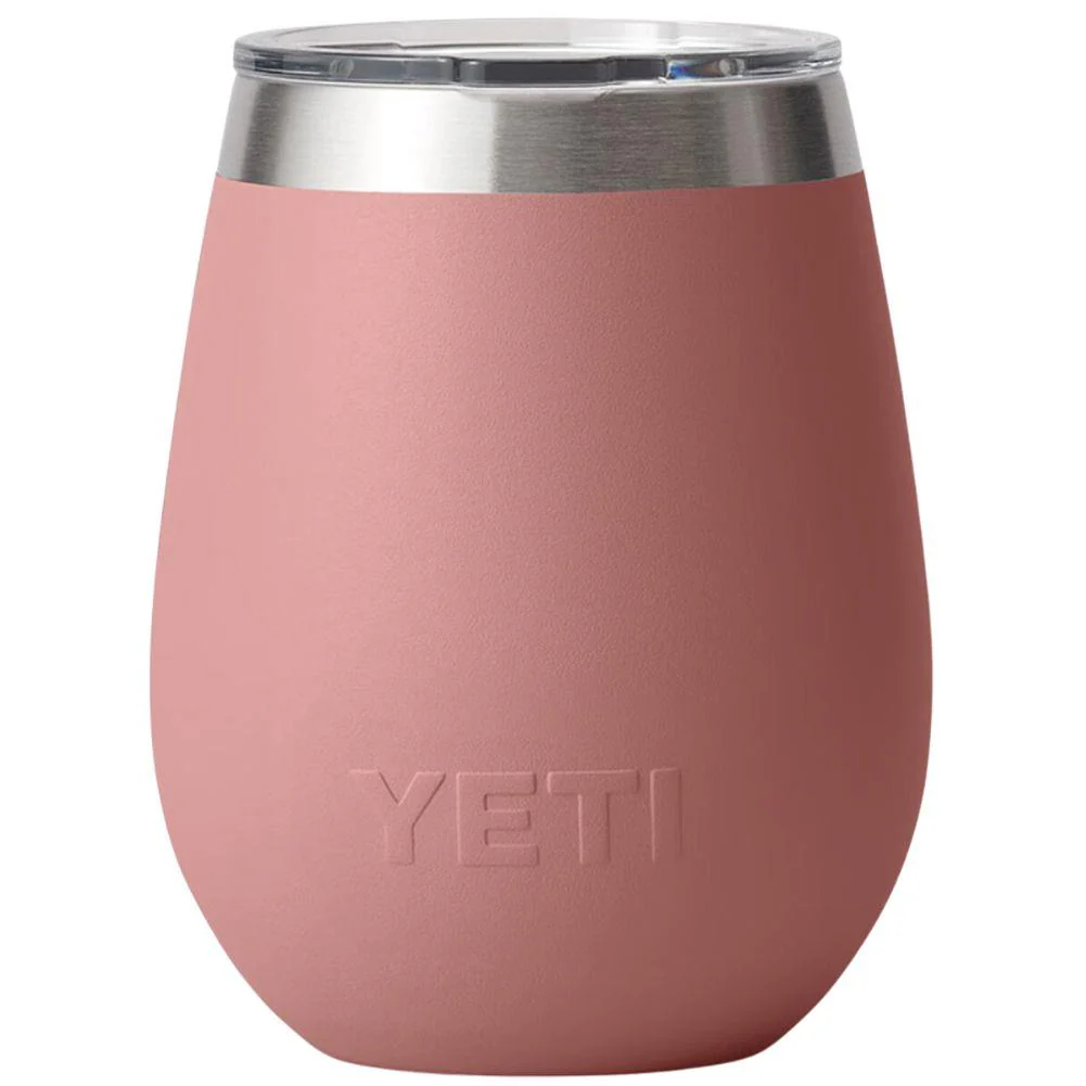 Yeti Rambler 10 oz (296 ml) Wine Tumbler (Sandstone Pink) - Image 3