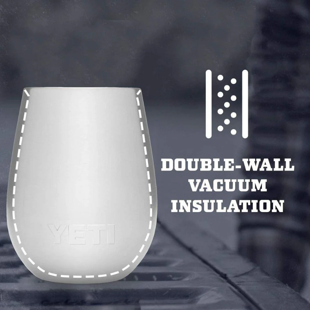 Yeti Rambler 10 oz (296 ml) Wine Tumbler (Ultramarine Violet) - Image 9