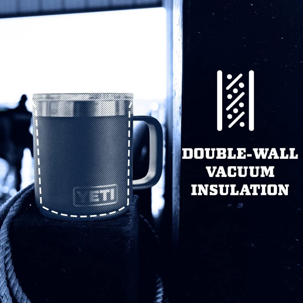 Yeti Rambler 10 OZ Mug (Black) - Image 8