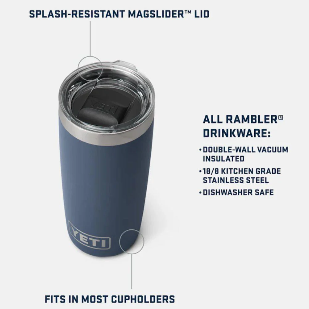 Yeti Rambler 10 OZ Tumbler (Black) - Image 4
