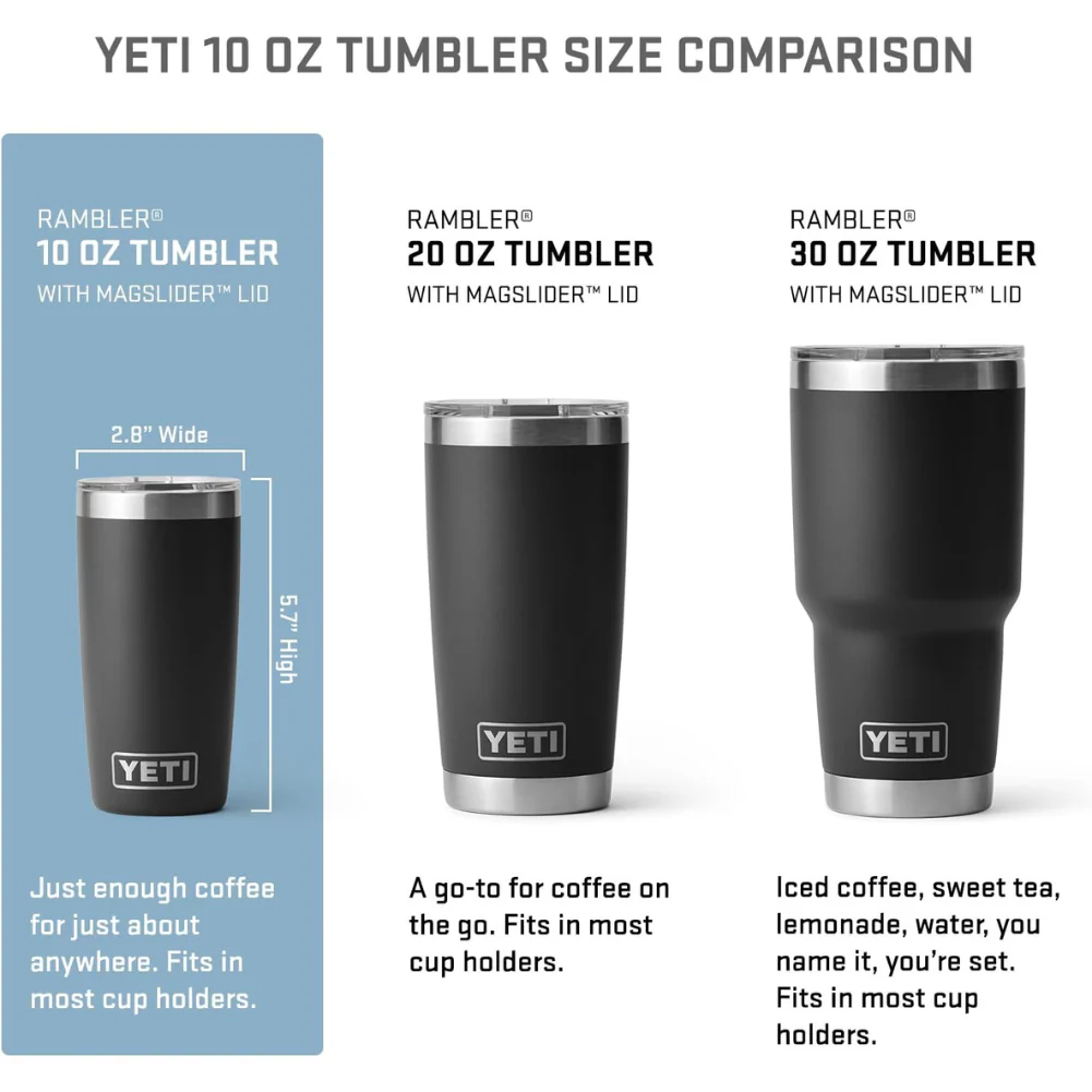 Yeti Rambler 10 OZ Tumbler (Navy) - Image 7