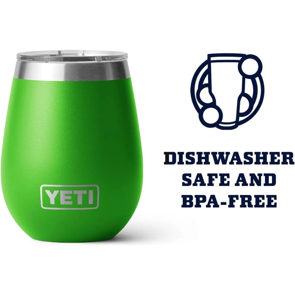 Yeti Rambler 10 OZ Wine Tumbler (Canopy Green) - Image 4
