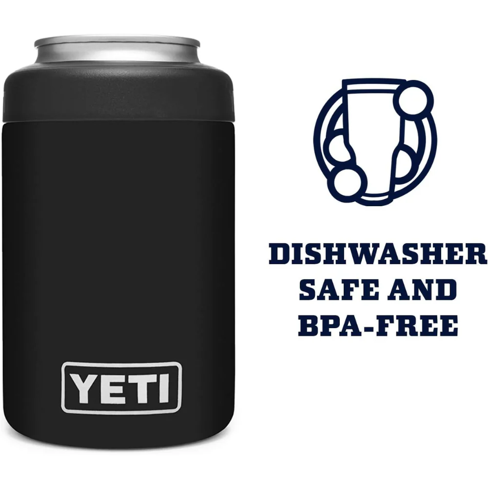 YETI Rambler 12oz Colster Can Insulator (Black) - Image 4