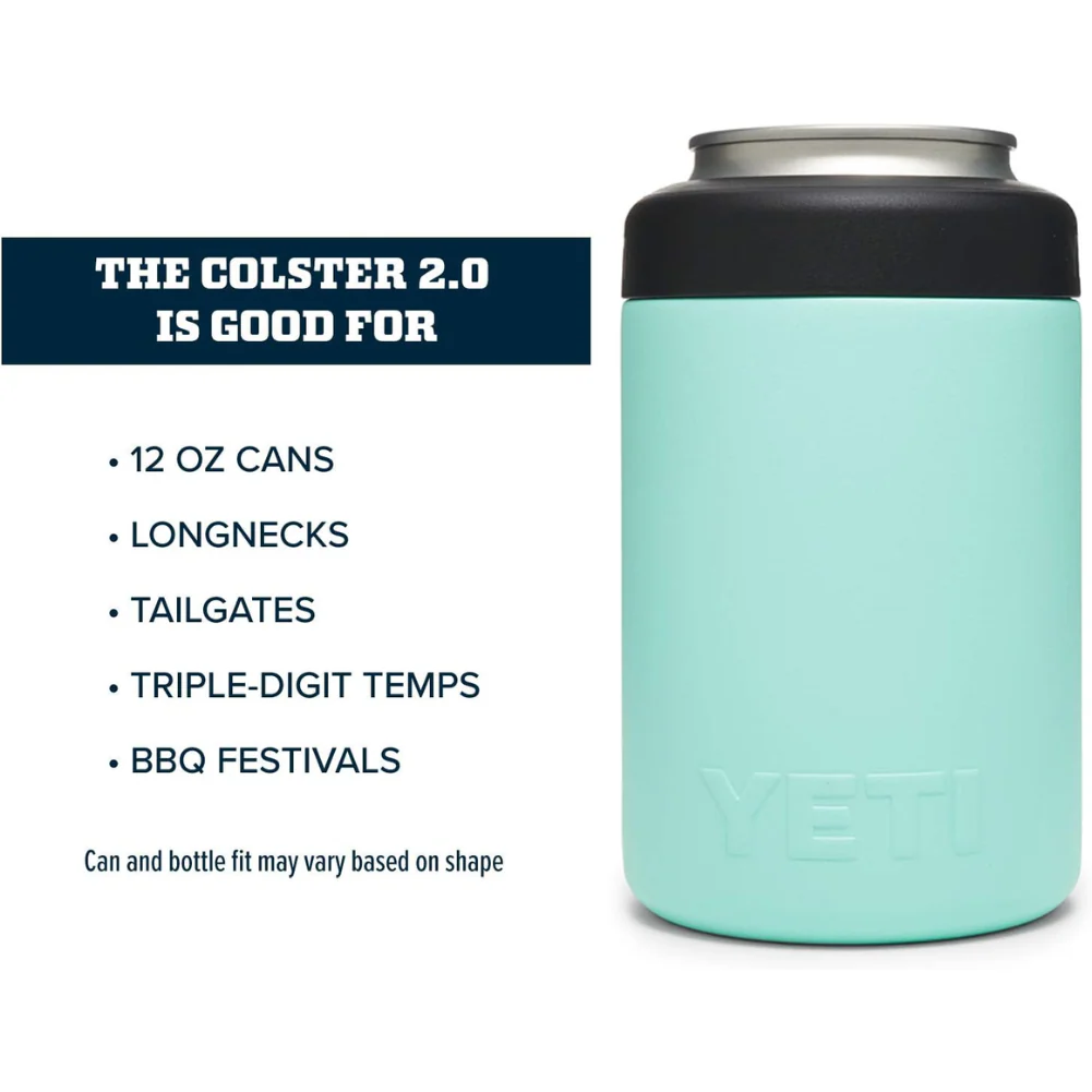 YETI Rambler 12oz Colster Can Insulator (Seafoam) - Image 4