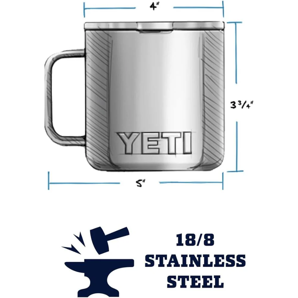 Yeti Rambler 14 Oz Mug (King Crab) - Image 7