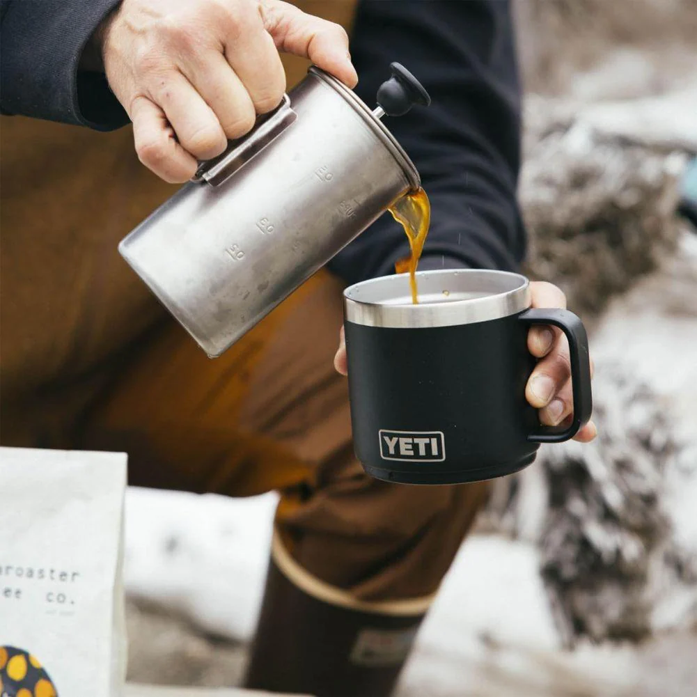 Yeti Rambler 14oz (414 ml) Stackable Mug (Big Sky Blue) - Image 9