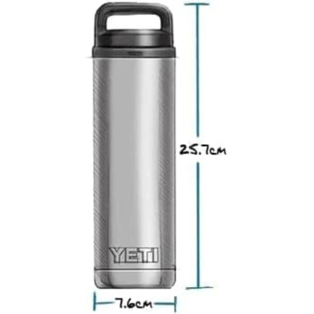 Yeti Rambler 18 OZ (532 ml) Bottle With Chug Cap (Wetlands Camo) - Image 10
