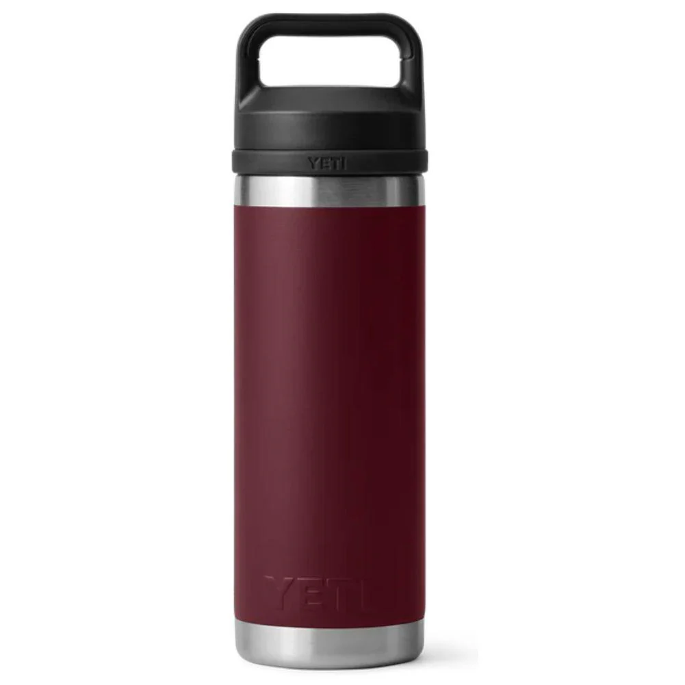 Yeti Rambler 18 OZ Bottle With Chug Cap (Harvest Red) - Image 2