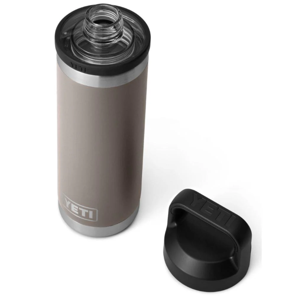 Yeti Rambler 18 OZ Bottle With Chug Cap (Sharktail Taupe) - Image 3