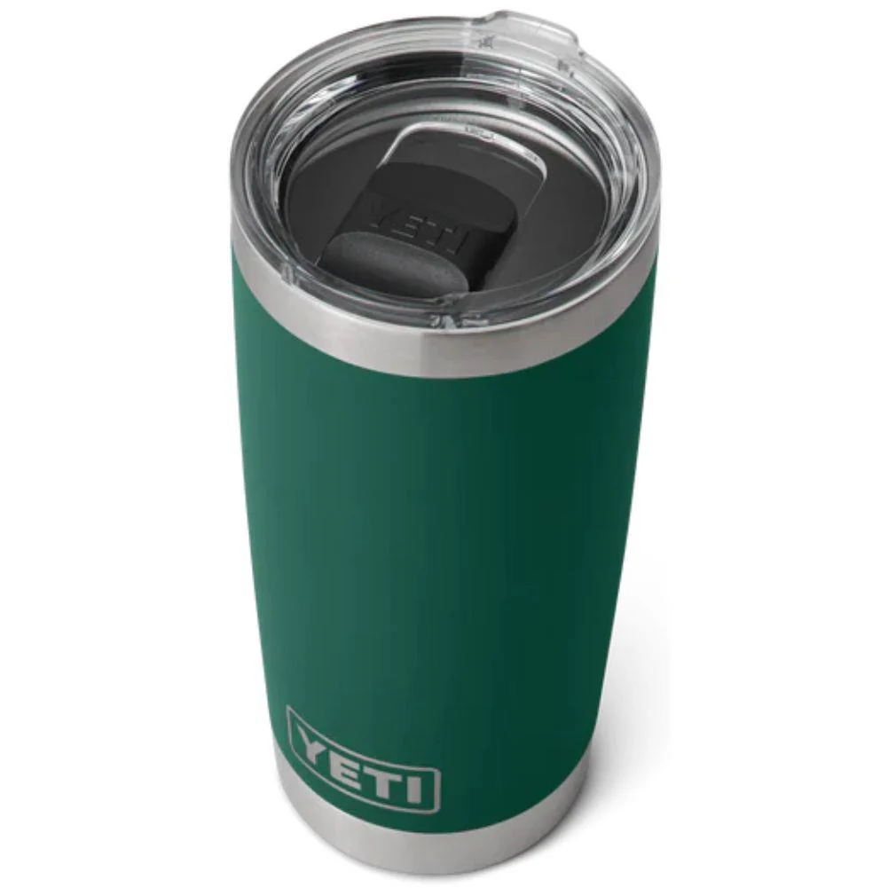 YETI Rambler 20 oz (591 ml) Tumbler (Black Forest Green) - Image 2