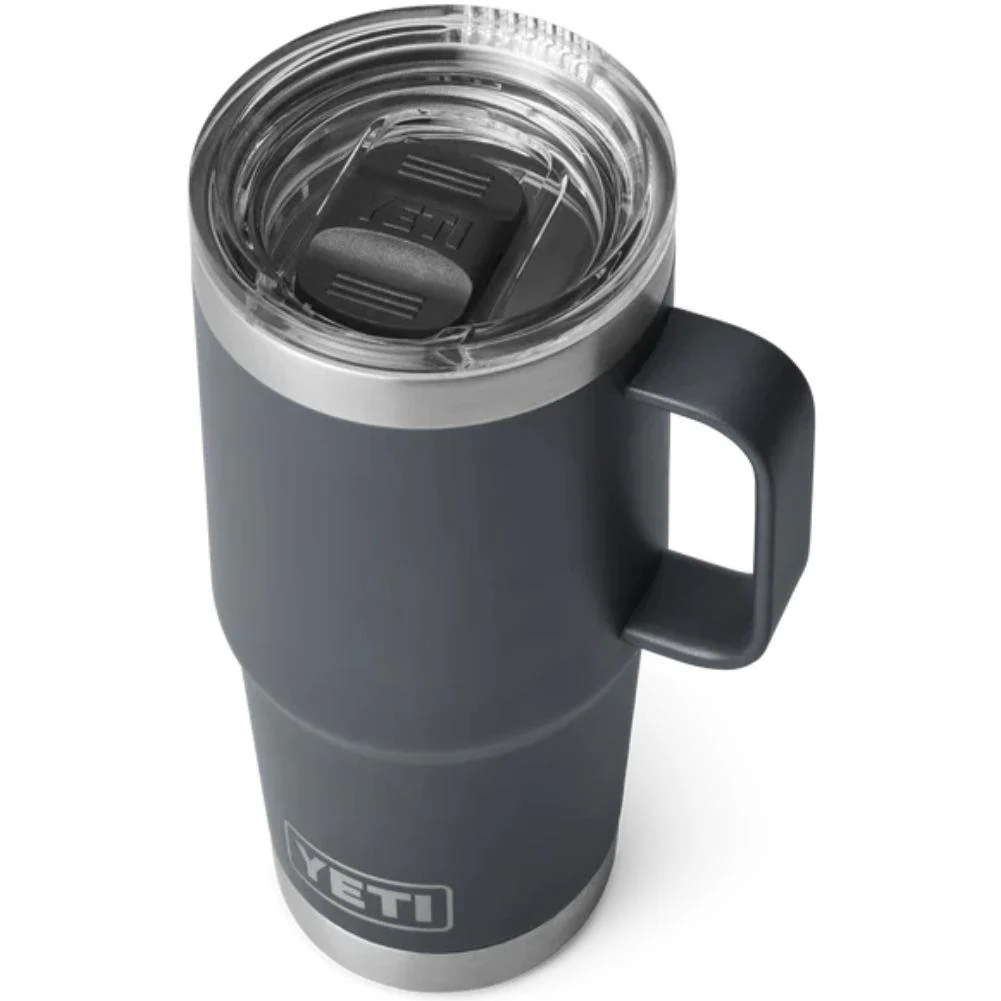 Yeti Rambler 20 OZ (591ml) Travel Mug (Charcoal) - Image 3
