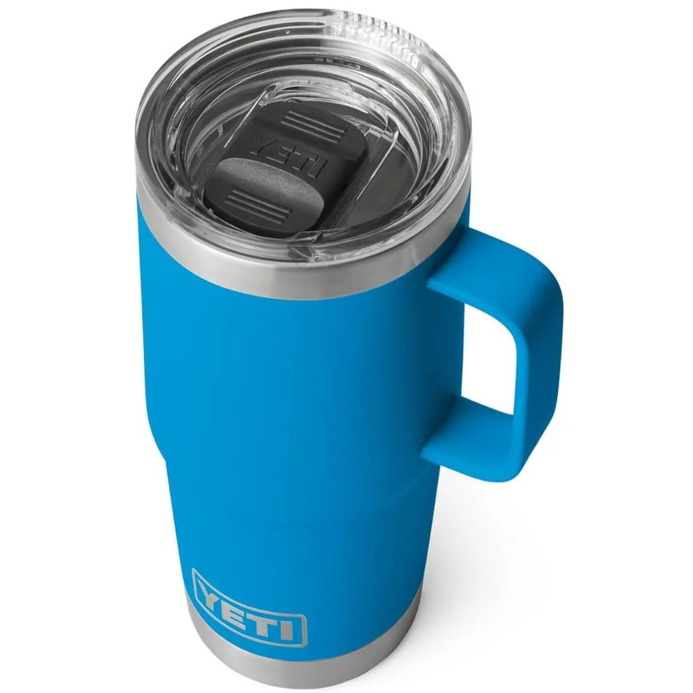 Yeti Rambler 20 OZ Travel Mug (Big Wave Blue) - Image 2