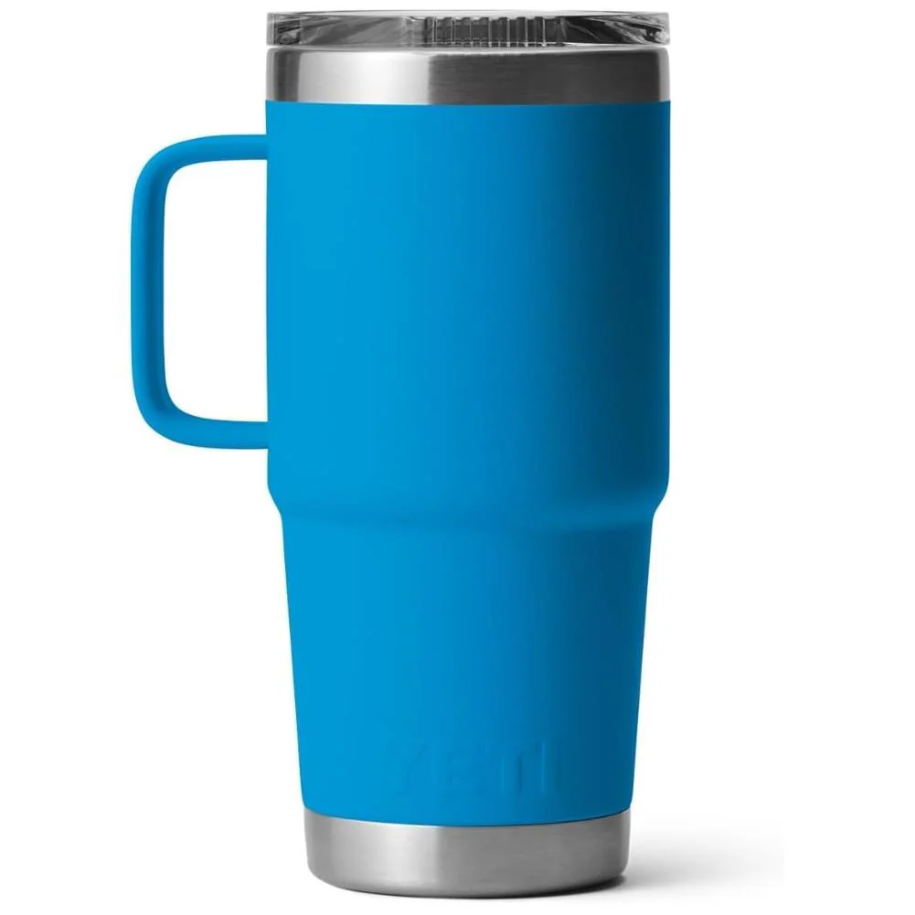 Yeti Rambler 20 OZ Travel Mug (Big Wave Blue) - Image 3