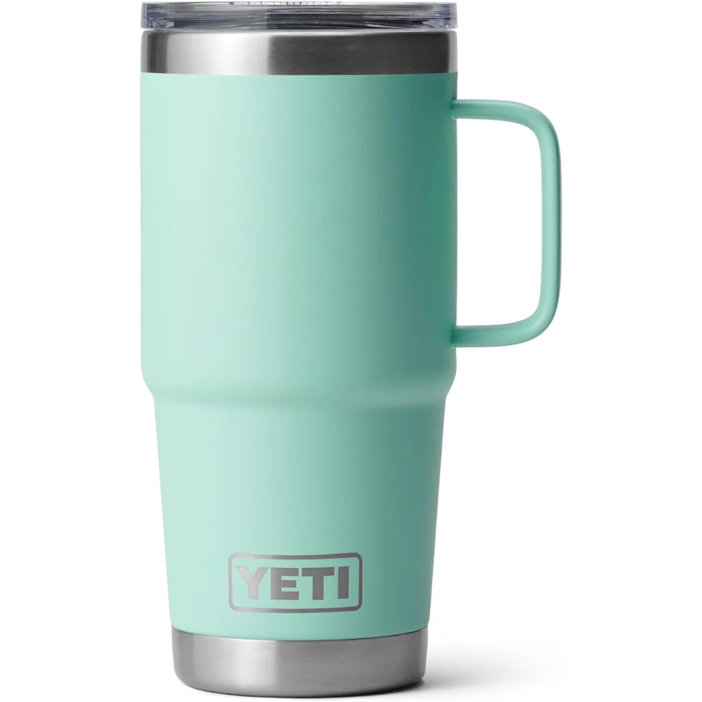 Yeti Rambler 20 OZ Travel Mug (Seafoam) - Image 9