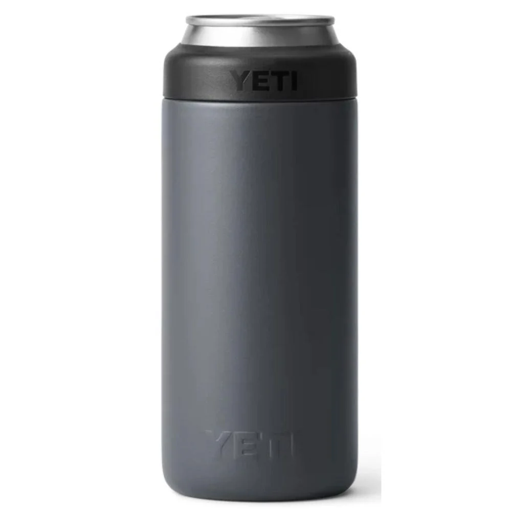 YETI Rambler 250ml Slim Colster Can Insulator (Charcoal) - Image 3
