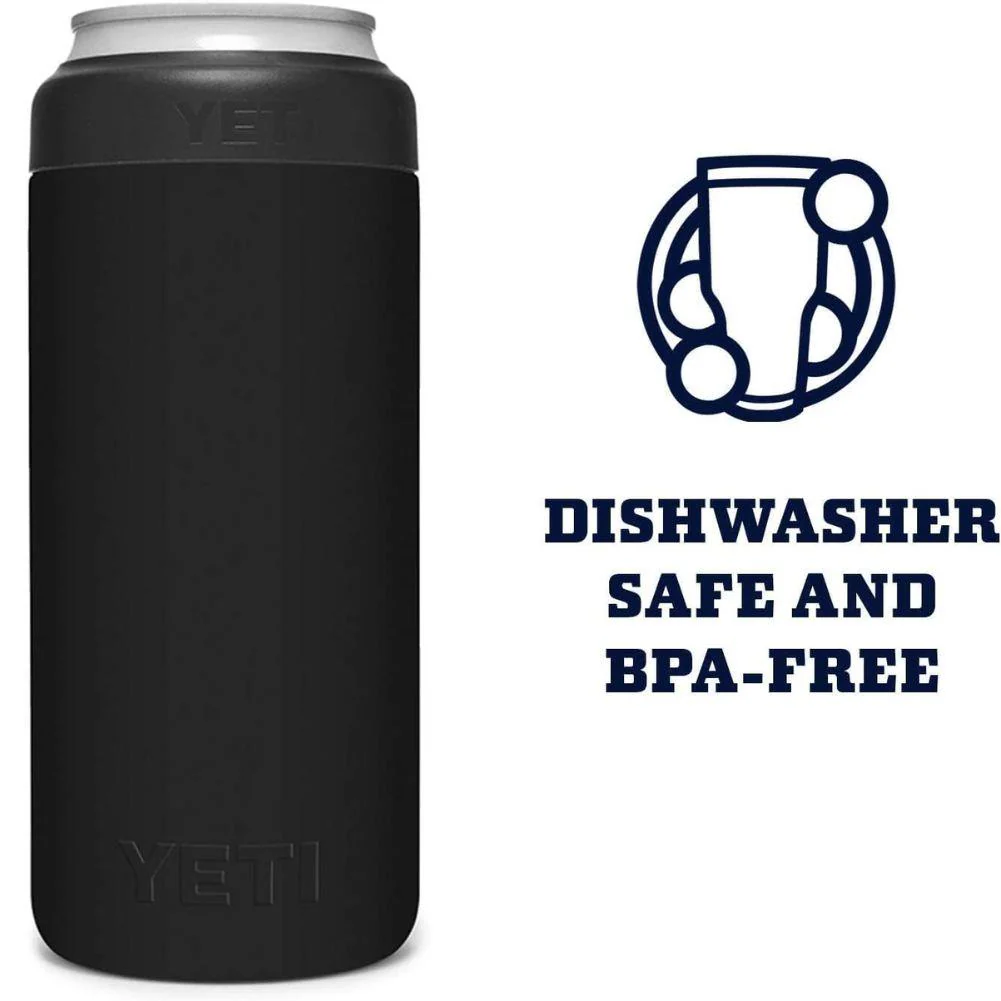 YETI Rambler 250ml Slim Colster Can Insulator (Charcoal) - Image 7