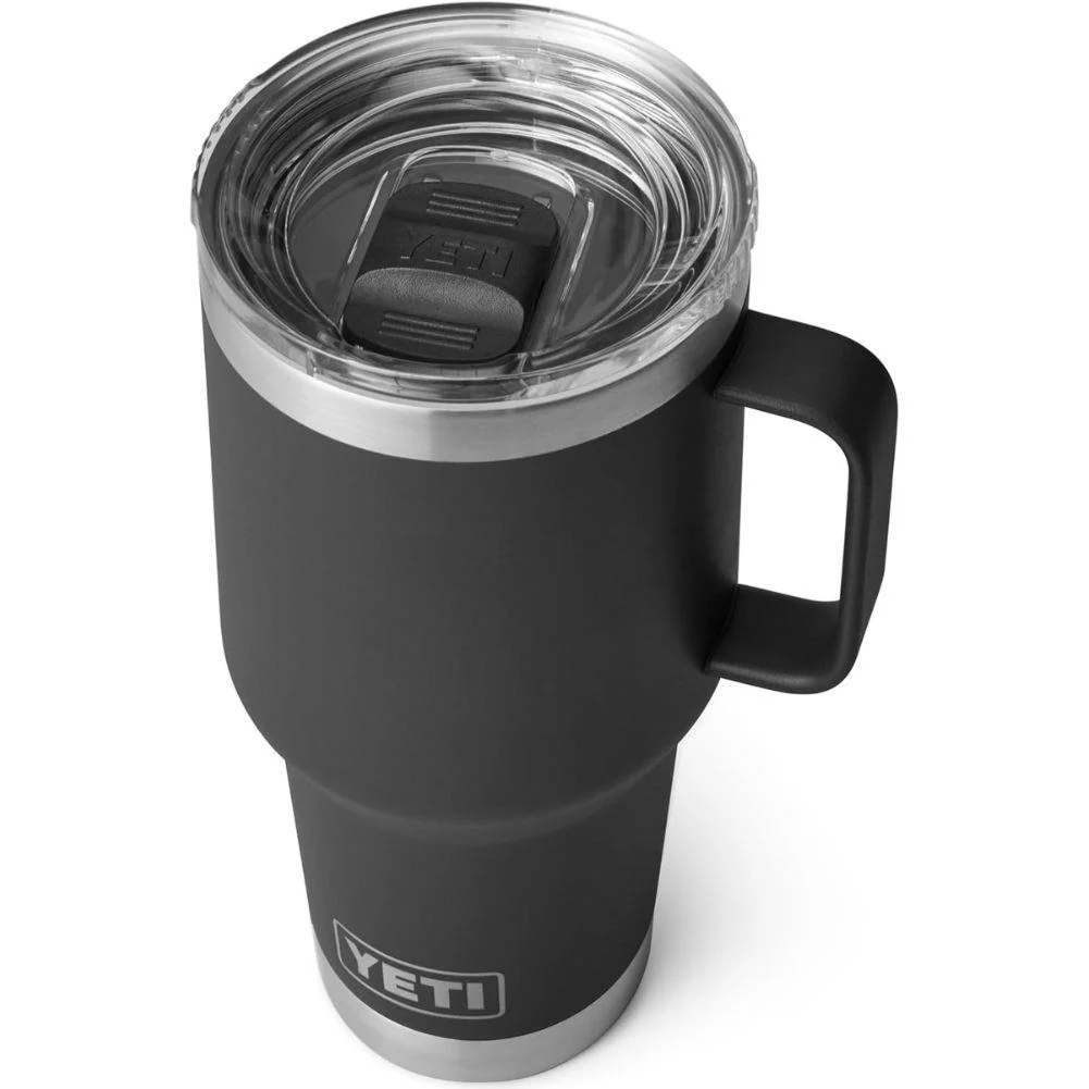 Yeti Rambler 30 Oz (887 Ml) Travel Mug (Black) - Image 3