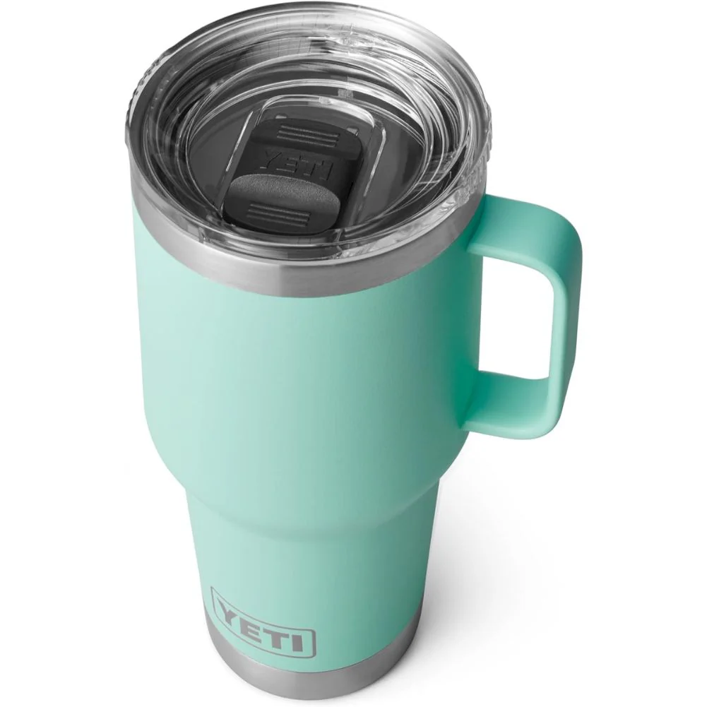 Yeti Rambler 30 Oz (887 Ml) Travel Mug (Seafoam) - Image 3