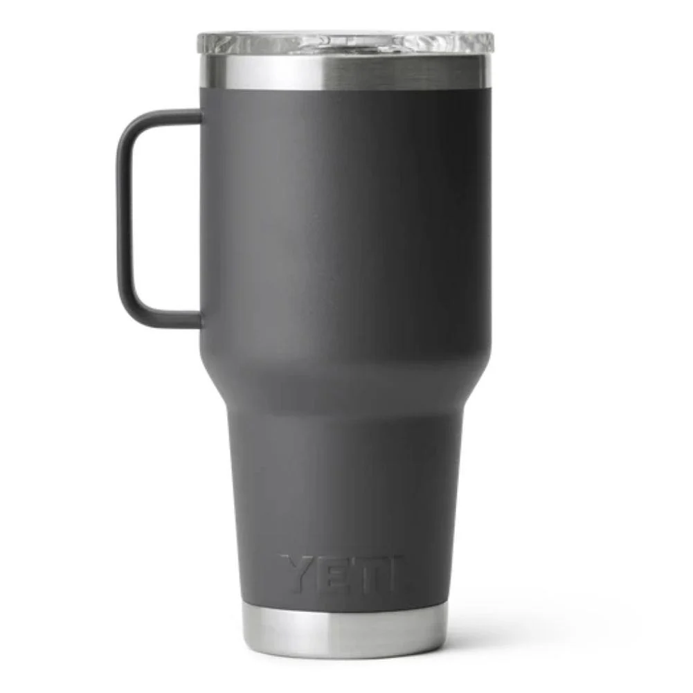 YETI Rambler 30 Oz Travel Mug (Black) - Image 2