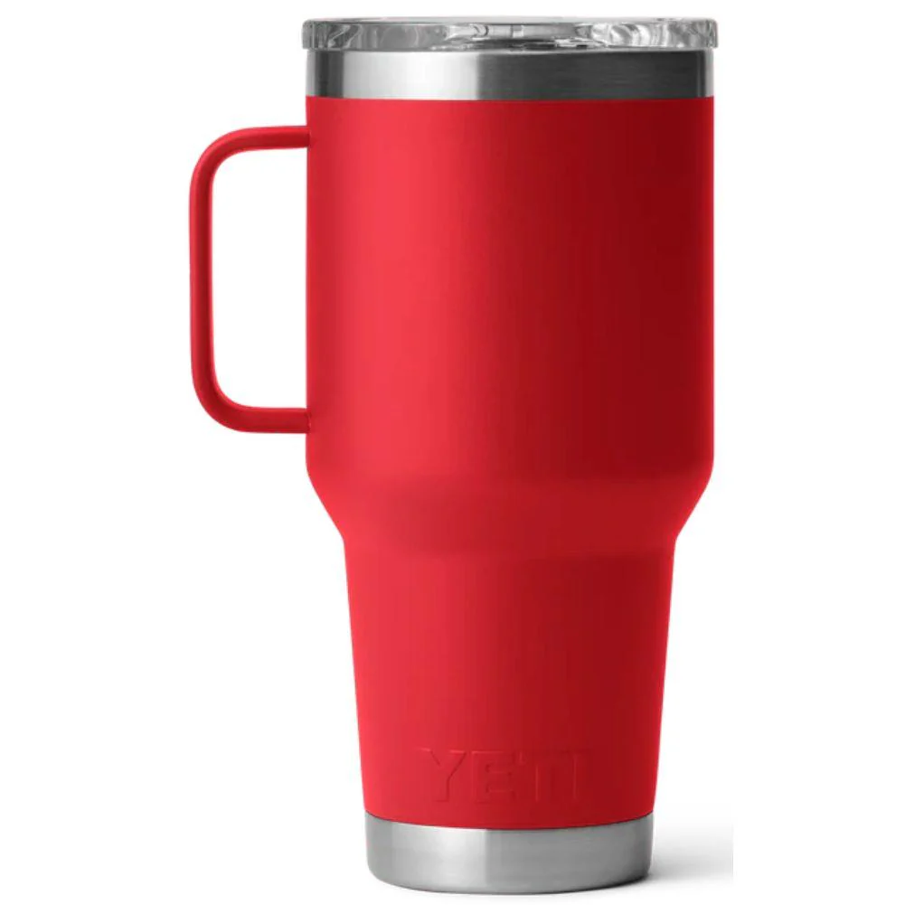 YETI Rambler 30 Oz Travel Mug (Rescue Red) - Image 3