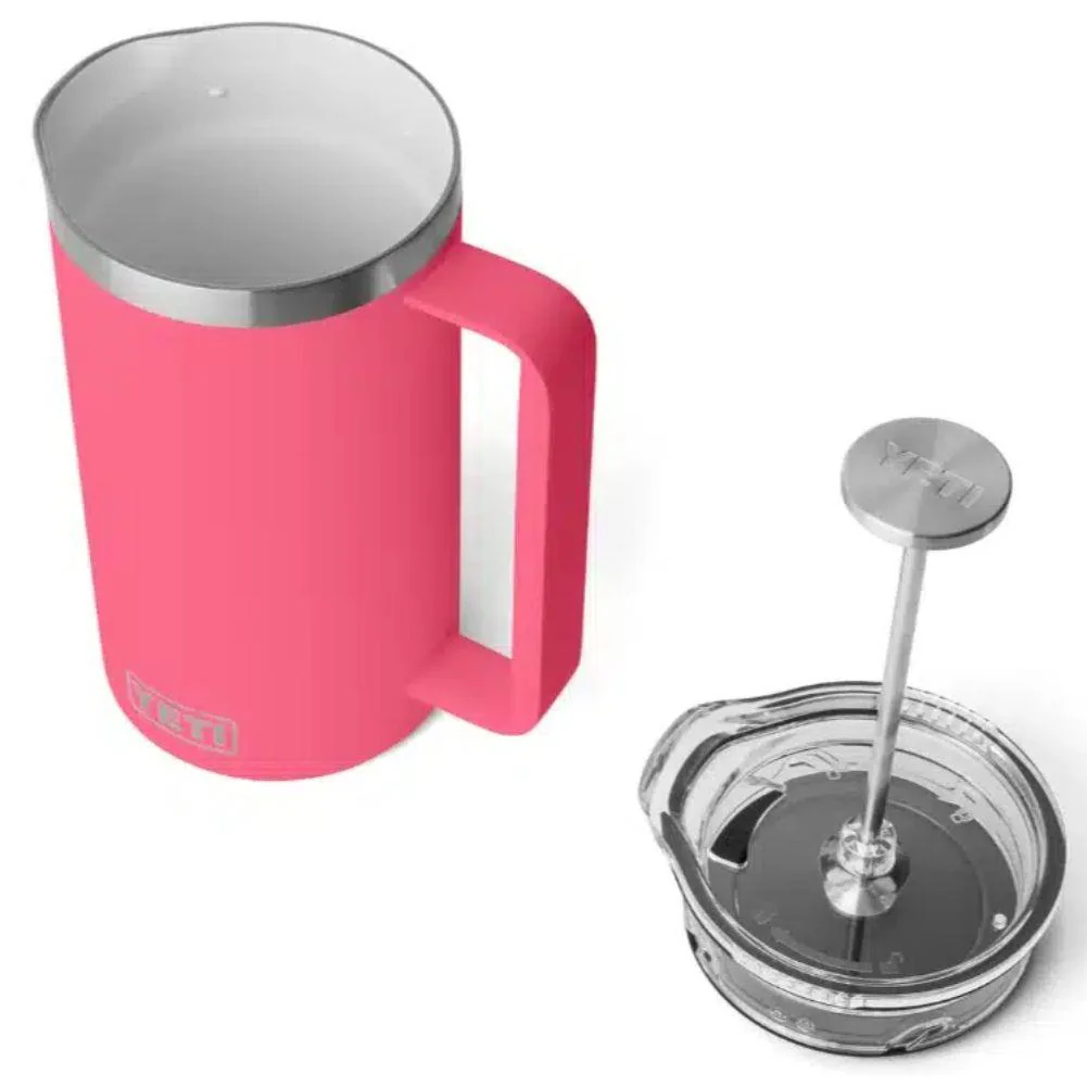 Yeti Rambler 34 oz French Press (Tropical Pink) - Image 4