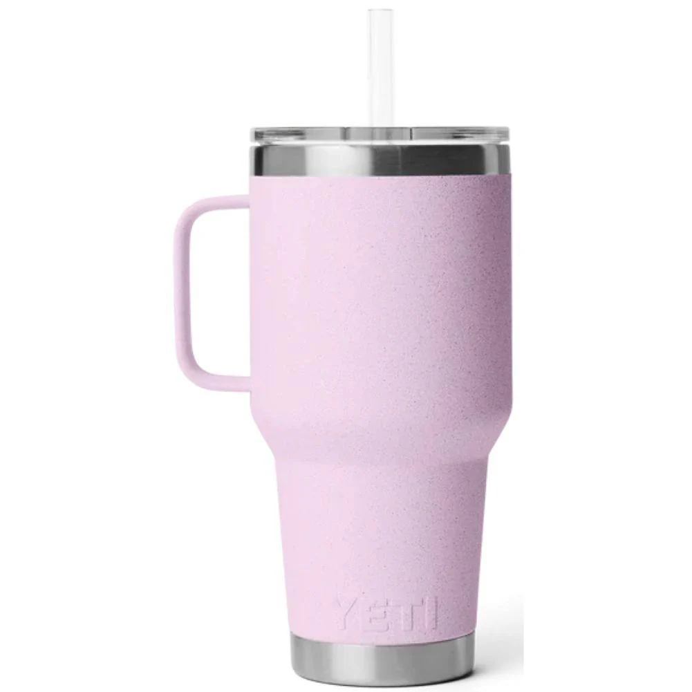 Yeti Rambler 35 OZ (994 ML) Straw Mug (Cherry Blossom) - Image 3