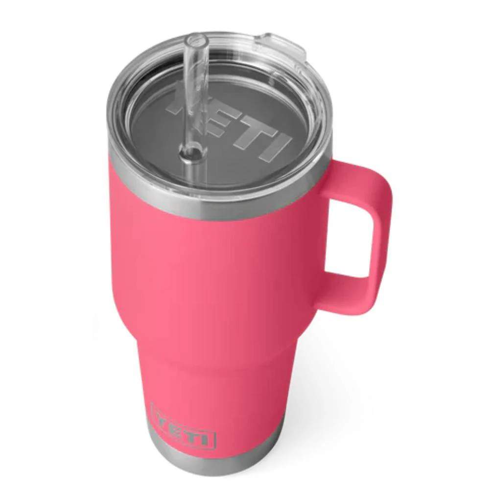 Yeti Rambler 35 OZ (994 ML) Straw Mug (Tropical Pink) - Image 3