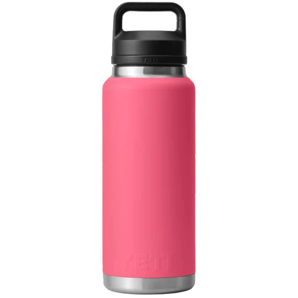 Yeti Rambler 36 oz (1065 ml) Bottle With Chug Cap (Tropical Pink) - Image 2