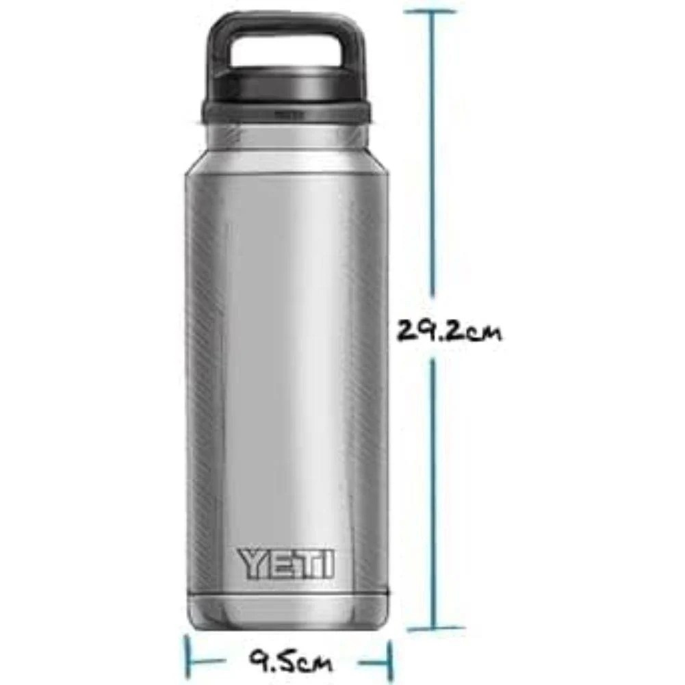 Yeti Rambler 36 oz (1065 ml) Bottle With Chug Cap (White) - Image 5