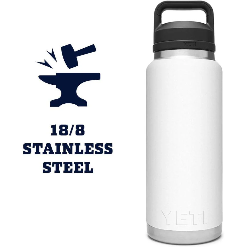 Yeti Rambler 36 oz (1065 ml) Bottle With Chug Cap (White) - Image 7