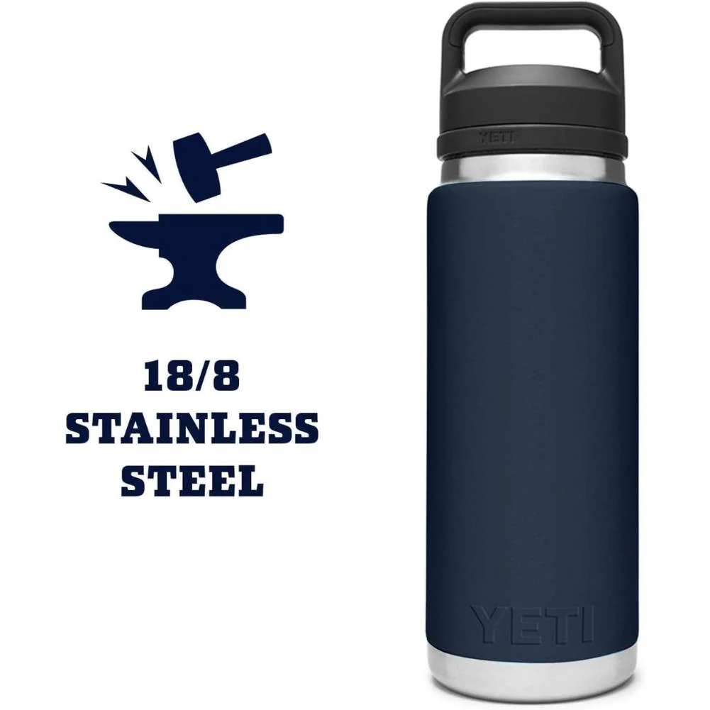 Yeti Rambler 36 oz Chug Bottle (Navy) - Image 5