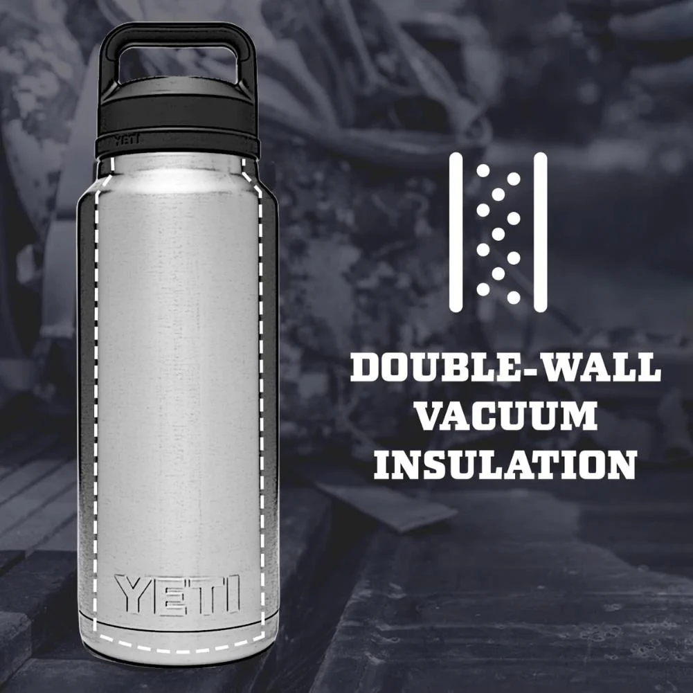 Yeti Rambler 36 oz Chug Bottle (Navy) - Image 7
