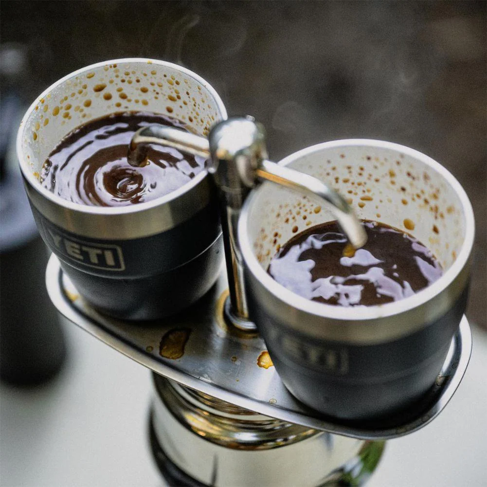 YETI Rambler 4 Oz Espresso Cups 2 Pack (Wetlands Brown) - Image 10