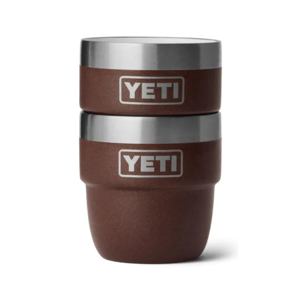 YETI Rambler 4 Oz Espresso Cups 2 Pack (Wetlands Brown) - Image 5