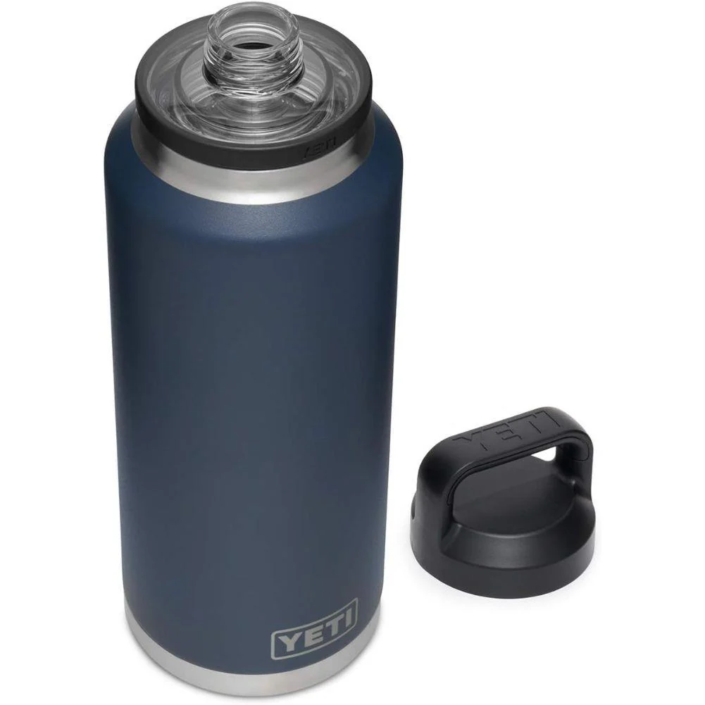 Yeti Rambler 46 OZ Bottle With Chug Cap (Navy) - Image 3